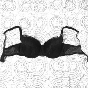 NWT Black Lace Bra